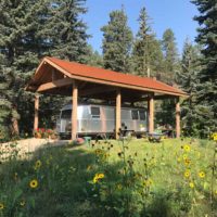 durango, colorado, architecture, landscape architecture, carport, storage, mountain view, timber, corrugated metal, design, remodel